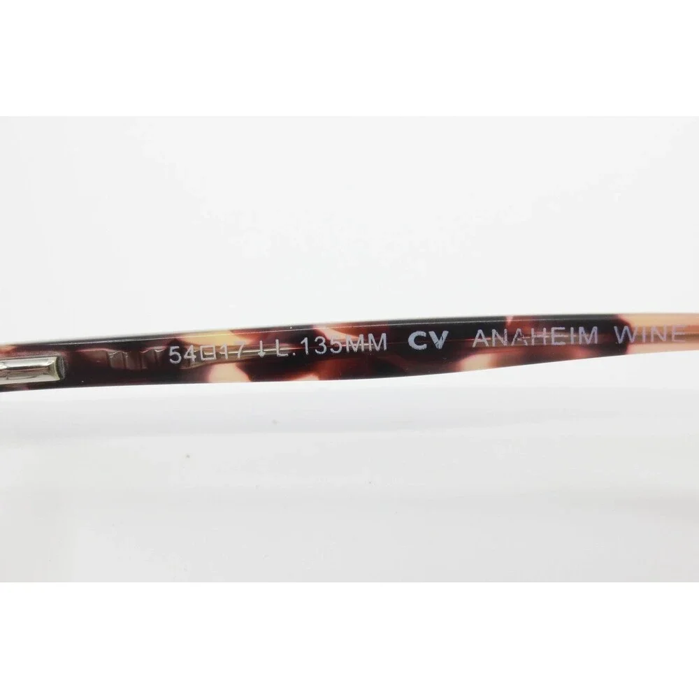 Clearvision Anaheim Wine Eyeglasses Cat Eye Frames 54-17-135 Tortoise Temples